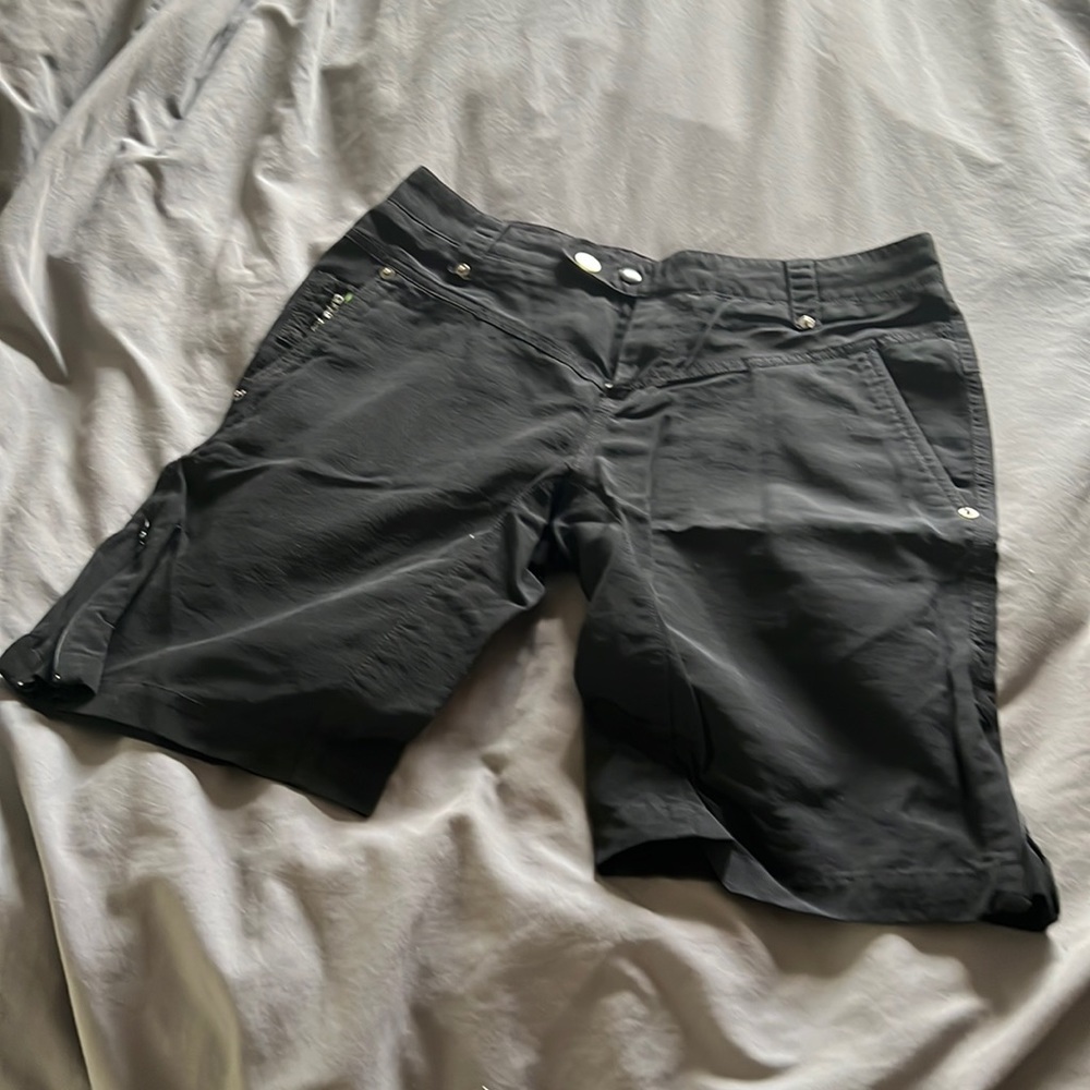 Black Sombrio Bike Shorts. No chamois